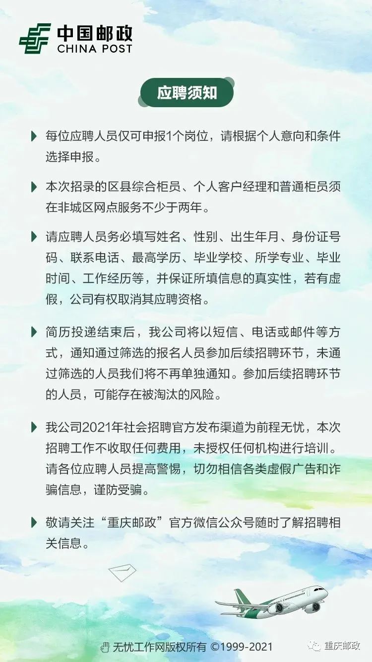 常德市邮政局最新招聘概览